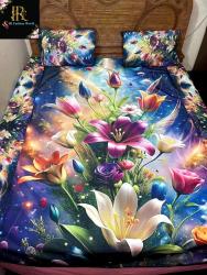 ১০০% 3D ওয়াটার প্রুফ প্রিমিয়াম কোয়ালিটি বেডশীট